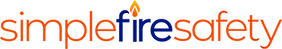 simple fire safety logo